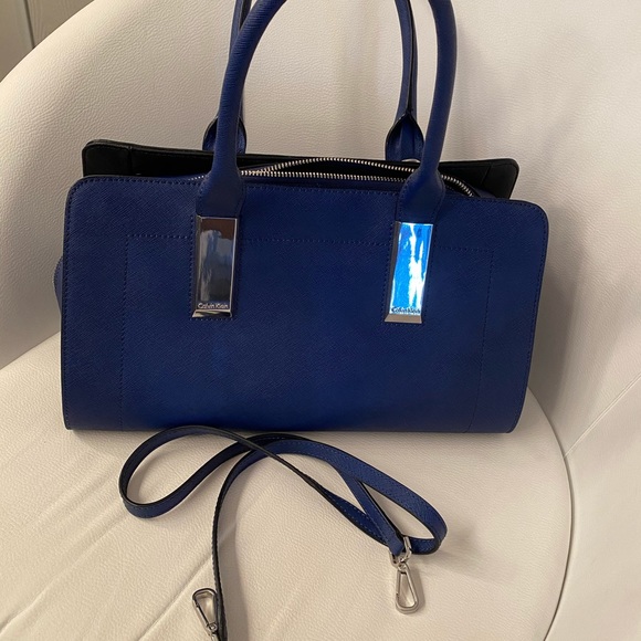 Calvin Klein Blue leather bag - Picture 6 of 7